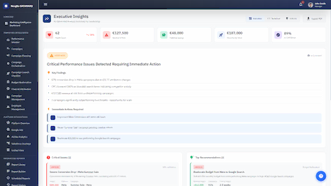 Campaign Diagnostics - Executive Insights