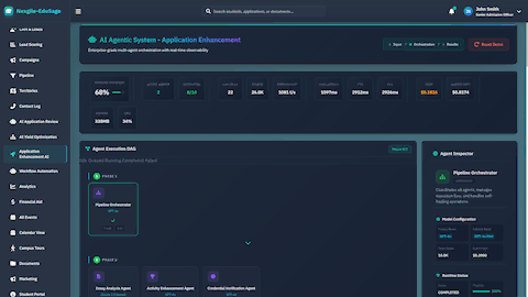 Agent Orchestration - Real-time execution and metrics