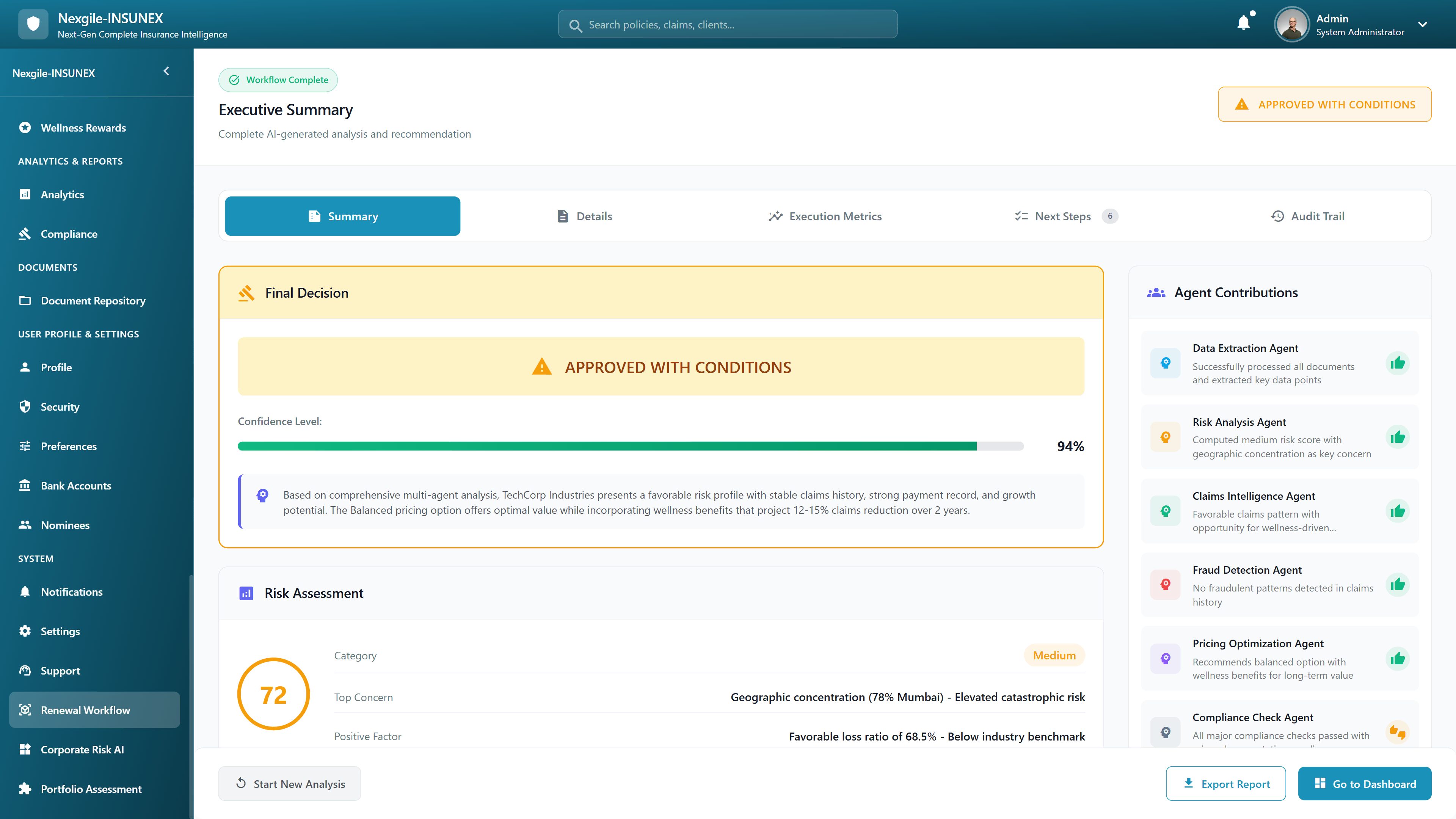 Executive Summary and Final Decision
