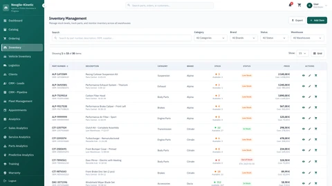 Inventory Management Portal