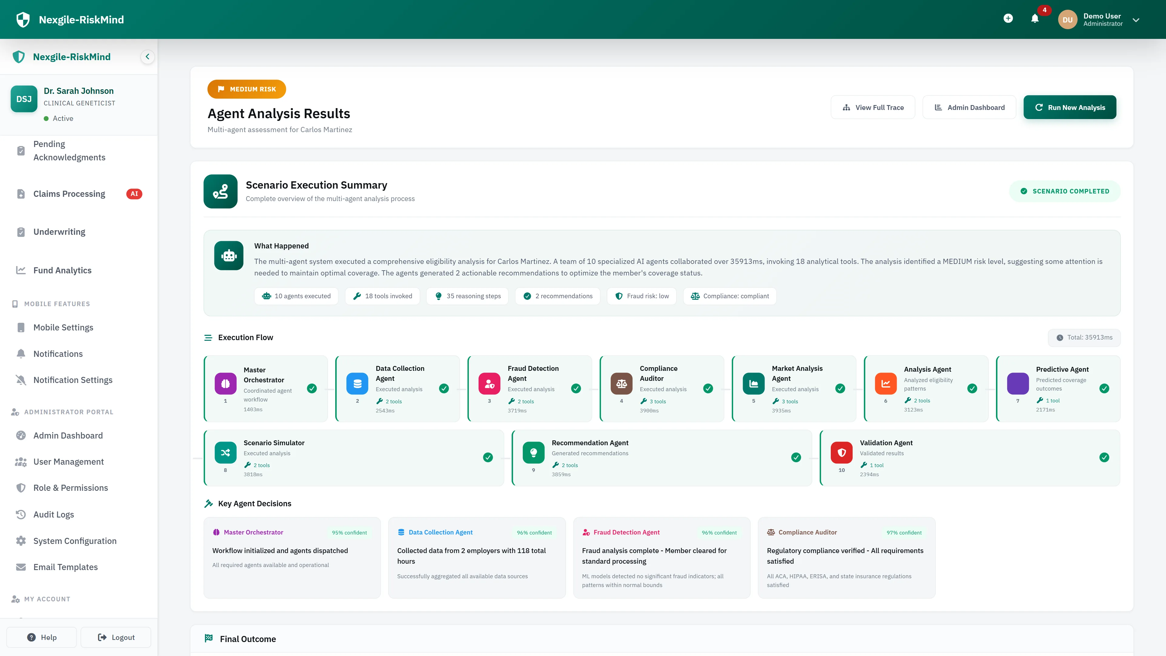 Eligibility Intelligence - Scenario simulation and predictions